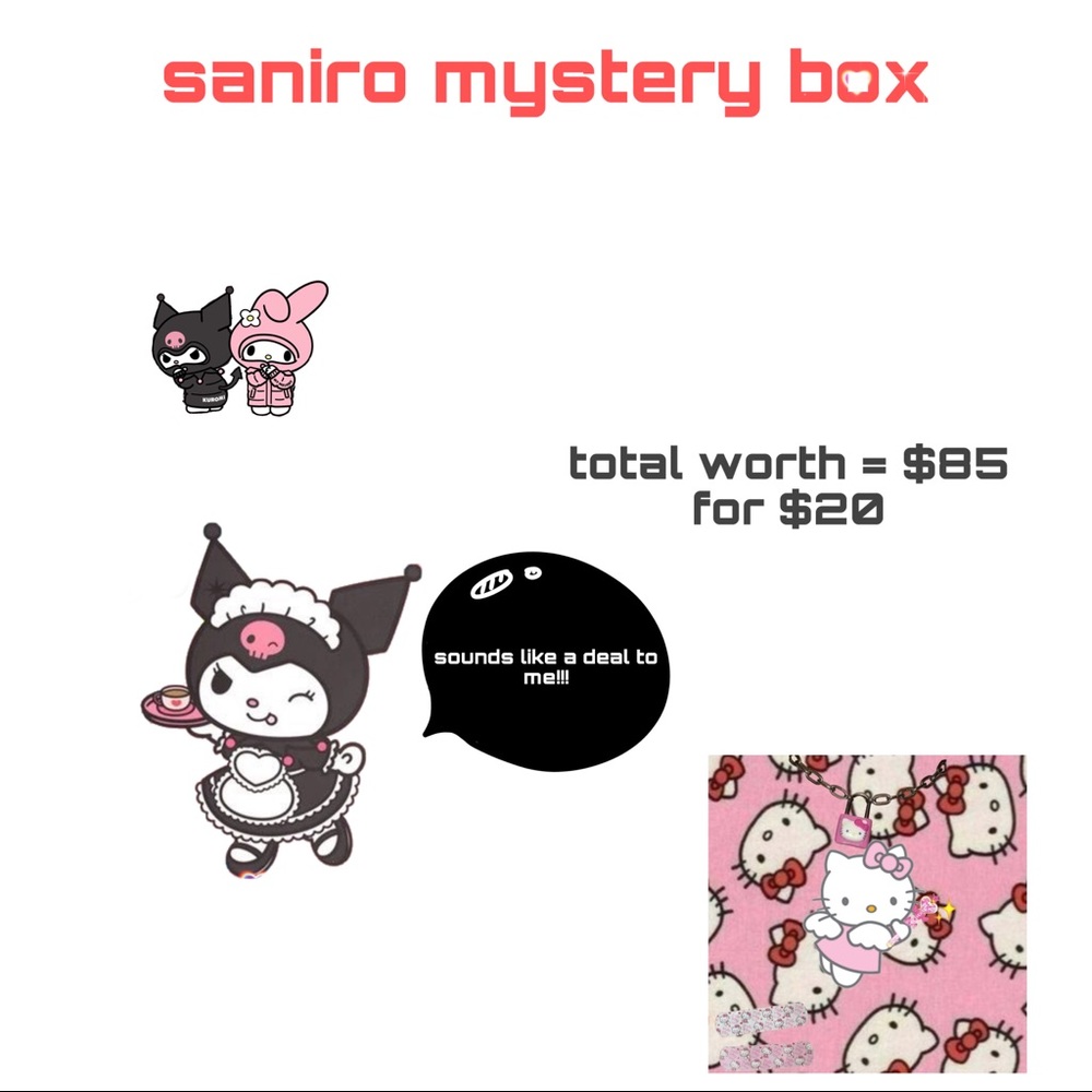 saniro mystery box